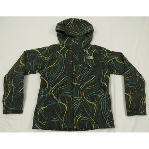 The North Face TNF Waterproof Hyvent Ski Snow Hooded Full Zip Coat Jacket M